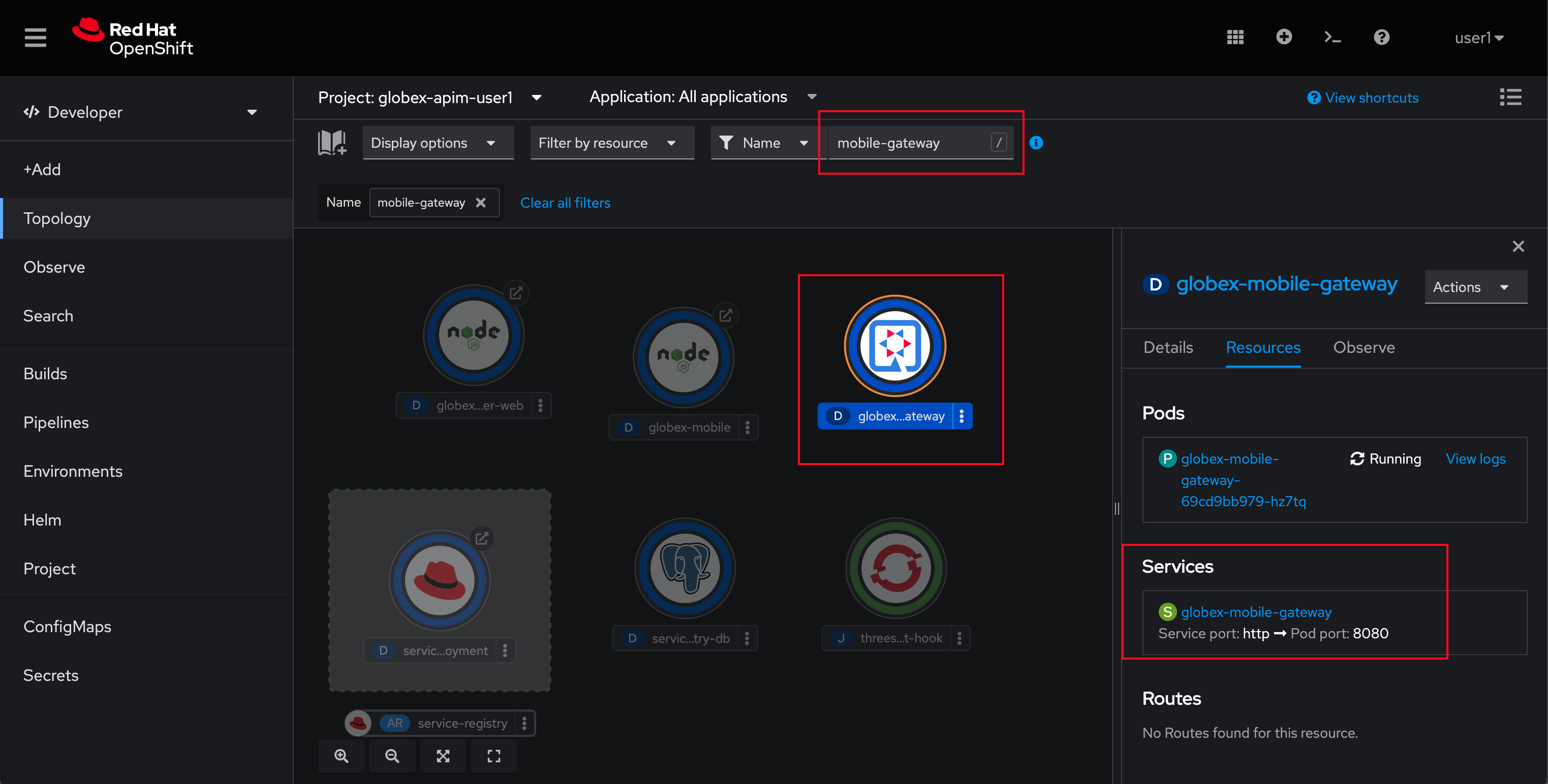 globex mobile gateway deplpyment