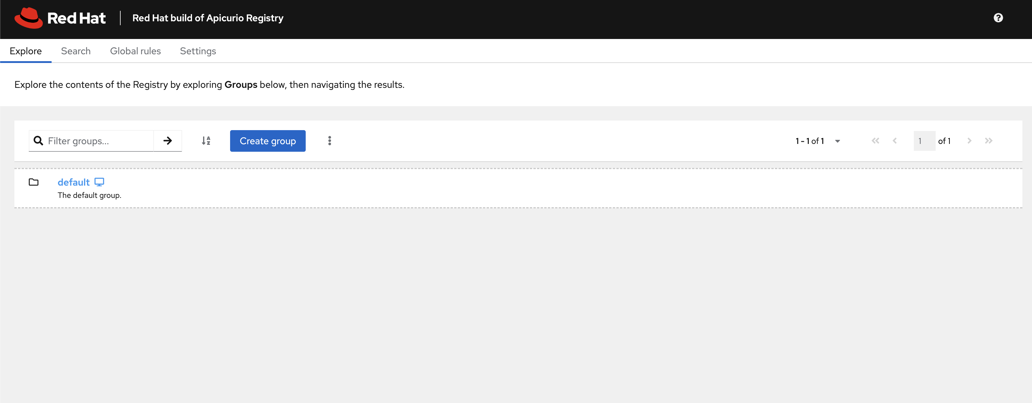 service registry home